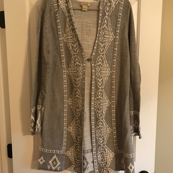 Lucky Brand Sweaters - 🌸Lucky Brand Hooded Long Sweater